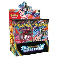 Pokémon Chaos Rising Booster Display