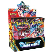 Pokémon Chaos Rising Booster Display