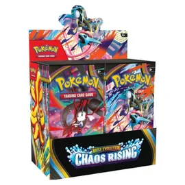 Pokémon Chaos Rising Booster Display