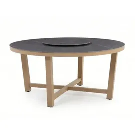 MWH Das Original Kanto Gartentisch Ø 159 x 0 cm Grau