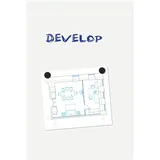 Legamaster Whiteboard BOARD-UP 75 x 50 cm Weiß