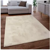 Paco Home Fellteppich »Kunstfell Soft 380«, rechteckig, 14 mm Höhe, Langflor, Kuschelteppich - besonders weich, Uni-Farben Paco Home cream B: 120 cm 1 St.