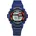 Quarzuhr 0 mm Kunststoff Blau Blau
