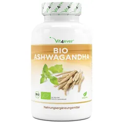 Bio Ashwagandha - 365 Kapseln