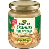 Alnatura Bio Erdnussmus crunchy mit Erdnussstuckchen 250g