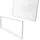 Energmix LED Deckenleuchte 24 Watt eckig Aluminium