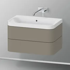 Duravit Happy D.2 Plus Waschtisch mit Unterschrank, 2 Auszüge, HP4347N9292,