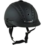 casco Reithelm Mistrall-2, schwarz SCHWARZ|SCHWARZ|SCHWARZ 55-57 cm)
