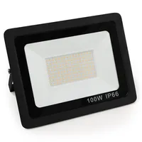 McShine Außenstrahler LED schwarz 100 W 8500 Lumen inkl. Bewegungsmelder IP66