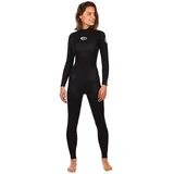 Rip Curl Freelite 3/2 Mm Langarm-neoprenanzug Mit Reißverschluss Am Rücken - Black - 8