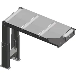 Metallkraft Verbindungsrollenbahn 390 mm, Zufuhrseite, für 60°-Schnitte