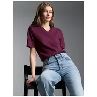 TRIGEMA V-Shirt DELUXE Baumwolle - L