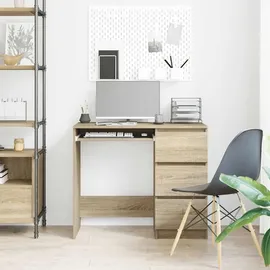 vidaXL Schreibtisch Sonoma-Eiche