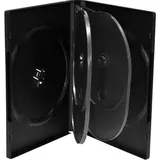 MediaRange Box: 6 DVD 22 mm schwarz - Karton 50)