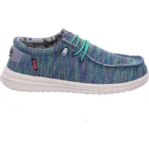 Fusion Mokassins Schnürschuhe in Blau Größe 39 EU