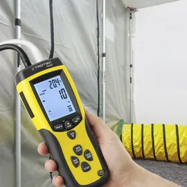 Trotec Anemometer TA400 Staurohr Inkl. Kalibrier-zertifikat