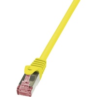 Logilink CQ2077S RJ45 Netzwerkkabel, Patchkabel CAT 6 S/FTP Gelb