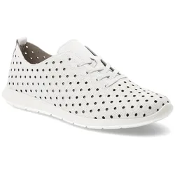 Weiße Halbschuhe Remonte Flache Schuhe, 40