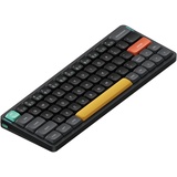 nuphy Air60 V2 Tragbar Mechanische kabellose Mini-Tastatur mit Beleuchtung,Unterstützung QMK/VIA Kompatibel mit Windows/Mac OS/Linux für Bluetooth 5.1/2.4GHz/(USB-C)-Black Gateron Cowberry Switch