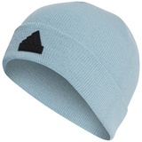 adidas Cold.rdy Tech Cuff Beanie Mütze, Wonder Blue/Schwarz, 58