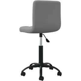 vidaXL Bürostuhl Samt dunkelgrau