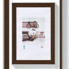 walther + design Bohemian Bilderrahmen Nussbaum 30x40 cm 4er Set