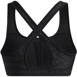 Under Armour Mid Crossback Print Schwarz M