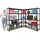 Proregal Mega Deal Eckregal | 2x Schwerlastregal Ragnar HxBxT 180x190x40cm Fachlast 175kg Schwarz Kellerregal, Steckregal, Garagenregal, Lagerregal