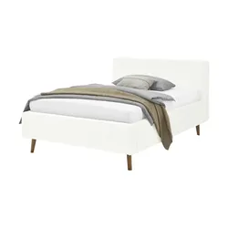 Polsterbettgestell Mattis ¦ creme ¦ Maße (cm): B: 161 H: 105