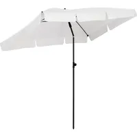 Fare SONNENSCHIRM, Weiß, Kunststoff, Rechteckig, 200x122 cm, Sonnen- &