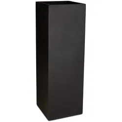 Polystone Pflanzsäule für morderne Bepflanzung 40 x 120 cm anthrazit