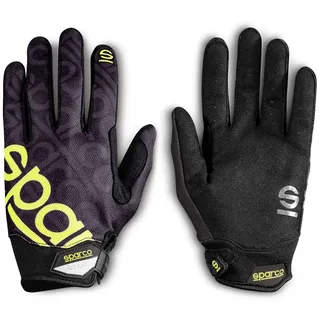 Sparco MECA 3 HANDSCHUHE GRÖSSE 11 (L) SCHWARZ/GELB