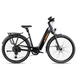 KTM Macina Style LTD Pro Wave 2024 | black matt/orange grey | 56 cm | E-Trekkingräder