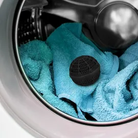 Relaxdays Waschball 4er Set, schwarz