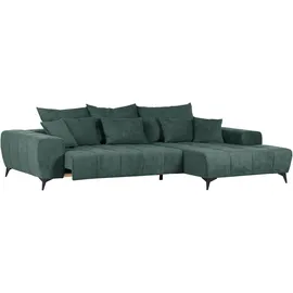GUTMANN FACTORY Eckcouch Polyester 3-Sitzer Grün
