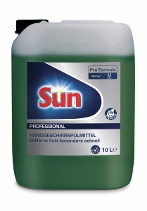 Sun Professional Handgeschirrspülmittel, Hautfreundliches Spülmittel mit frischem Zitrusduft, 10 Liter - Kanister