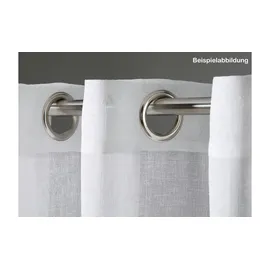 Verdi Ösenschal 140 x 245 cm Polyester Weiß