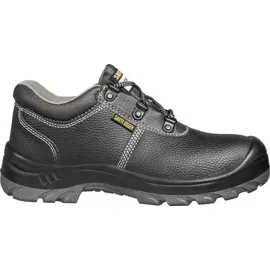 Safety Jogger S3 Halbschuhe, Unisex, Echt Leder, schwarz, 39