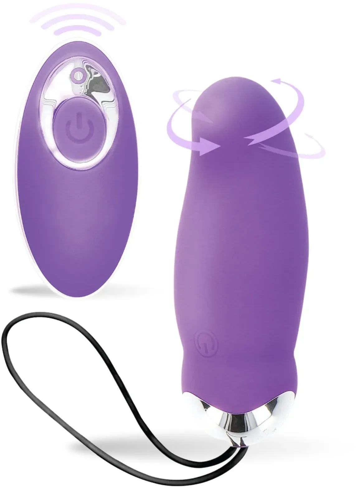 Lovelyness - Vibro Ei mit dreh Funktion 1 St lila