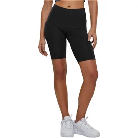 URBAN CLASSICS Ladies Recycled Cycle Short - schwarz - XS
