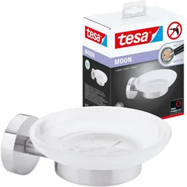 Tesa Seifenschale Wandmontage MOON silber, 1 St.