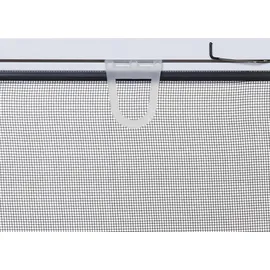 Hecht Fliegenschutzgitter mit Aluminiumrahmen 130 x 150 cm Anthrazit