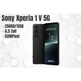 Sony Xperia 1 V 12 GB RAM 256 GB Gojischwarz