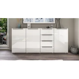 borchardt Möbel Highboard 200 x 93 x 35 cm Weiß