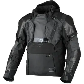 Macna Tryton Textiljacke wasserdicht Schwarz 3XL