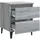 vidaXL Nachtschrank 40 x 35 x 50 cm Grau