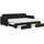 vidaXL Tagesbett 80 x 200 cm Schwarz