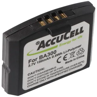 AccuCell 2er Set Akku passend für Sennheiser BA300, 500898, IS 410