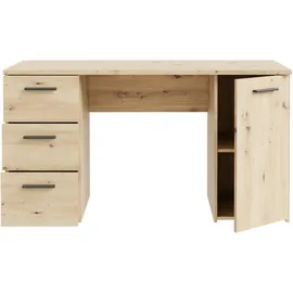 Forte Schreibtisch Neuss Artisan Eiche