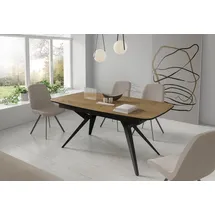 WFL GROUP Soren 180 x 76 x 90 cm braun
